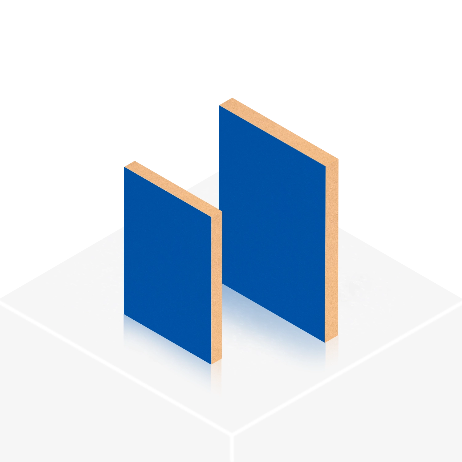 Laminated MDF - Blue