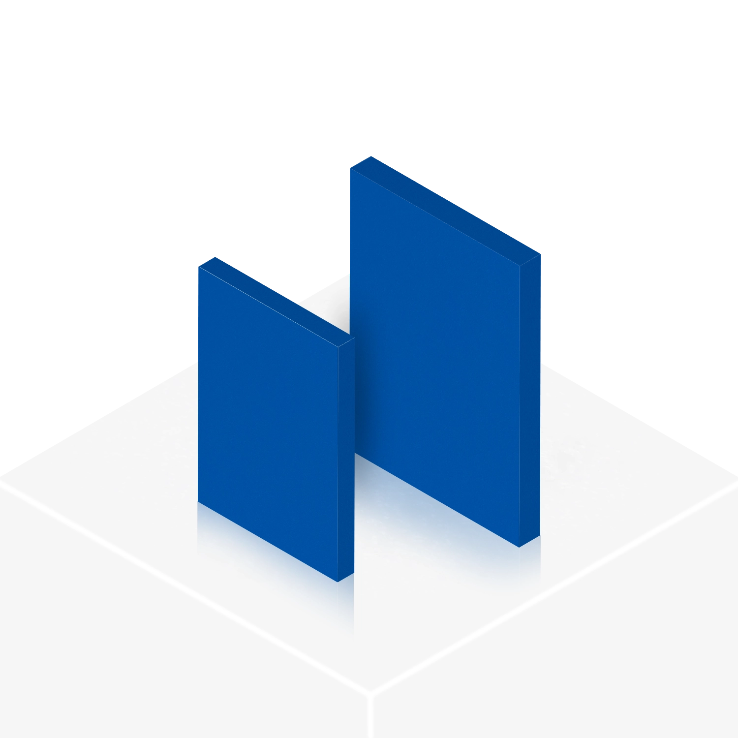 Laminated MDF - Blue - Image 2