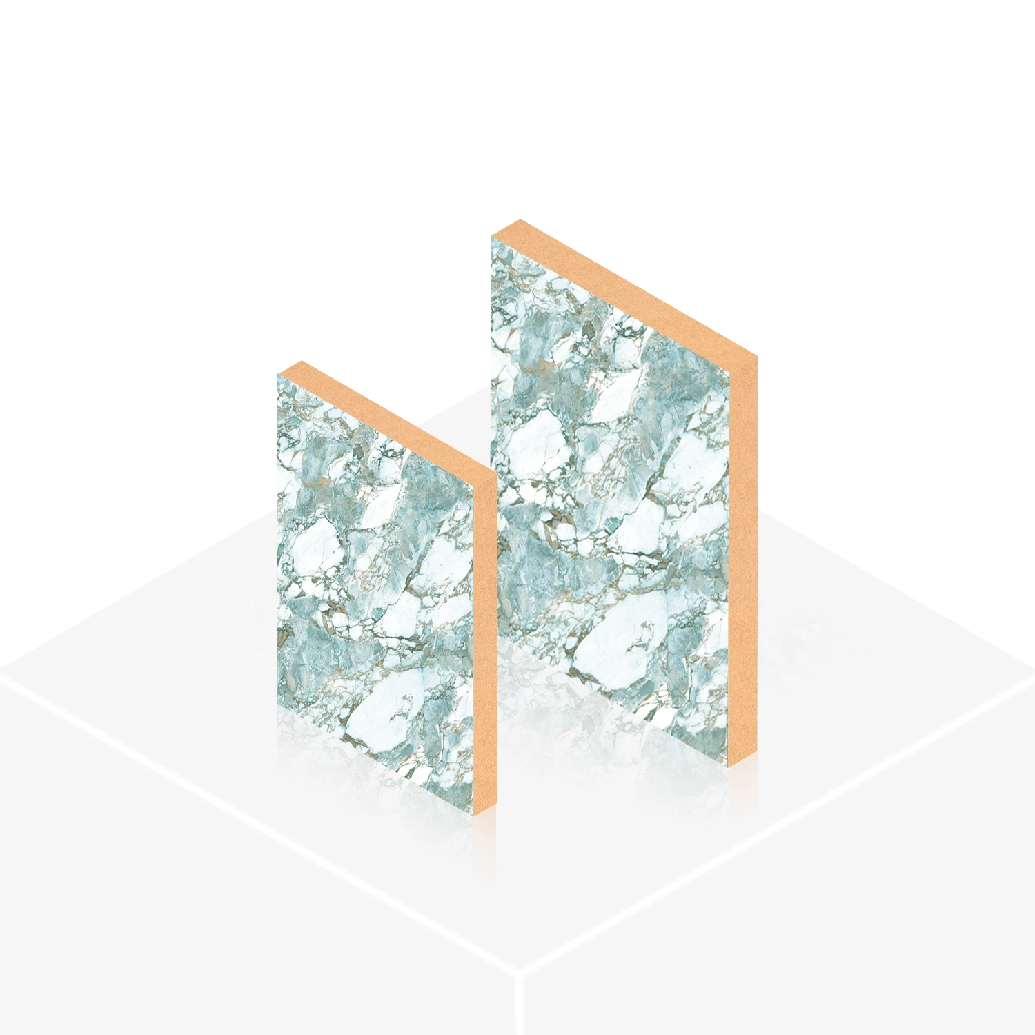 Laminated MDF - Jade Snow