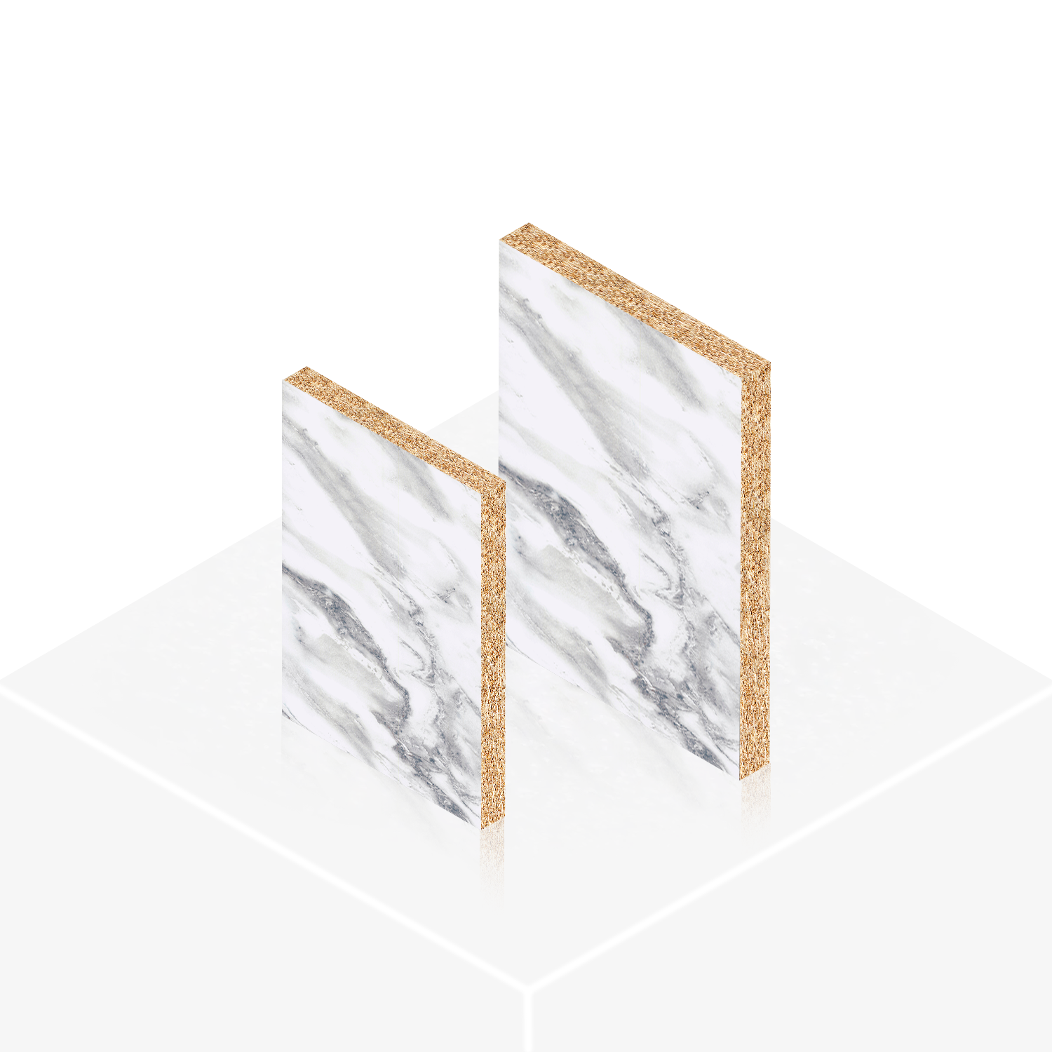 Melamine Board - Pearl Marble Grey