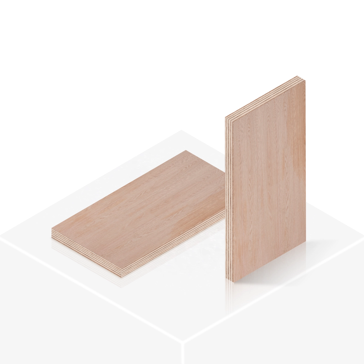 Decoràtive Plywood - Red Oak Flowery