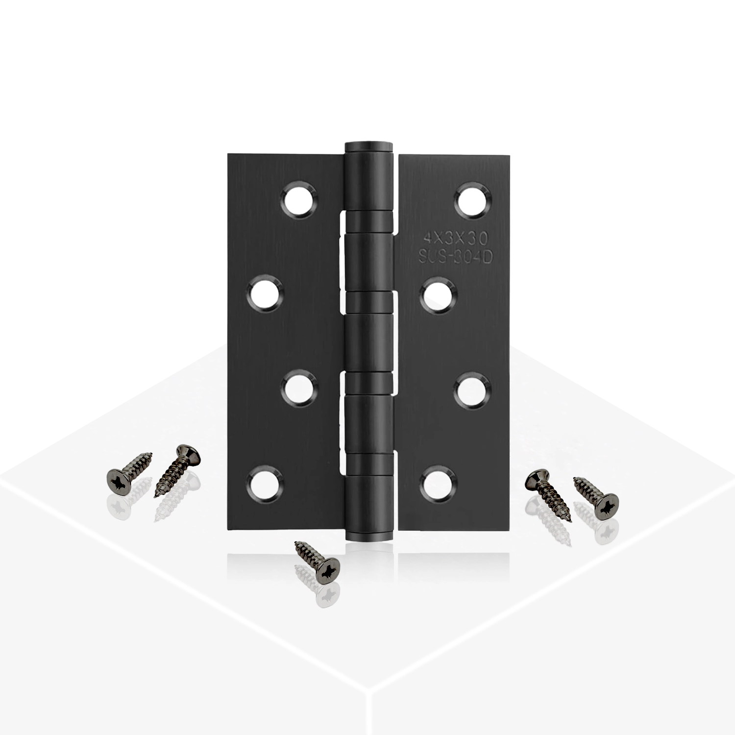 Mortise Door Hinge - Matt Black - Image 2