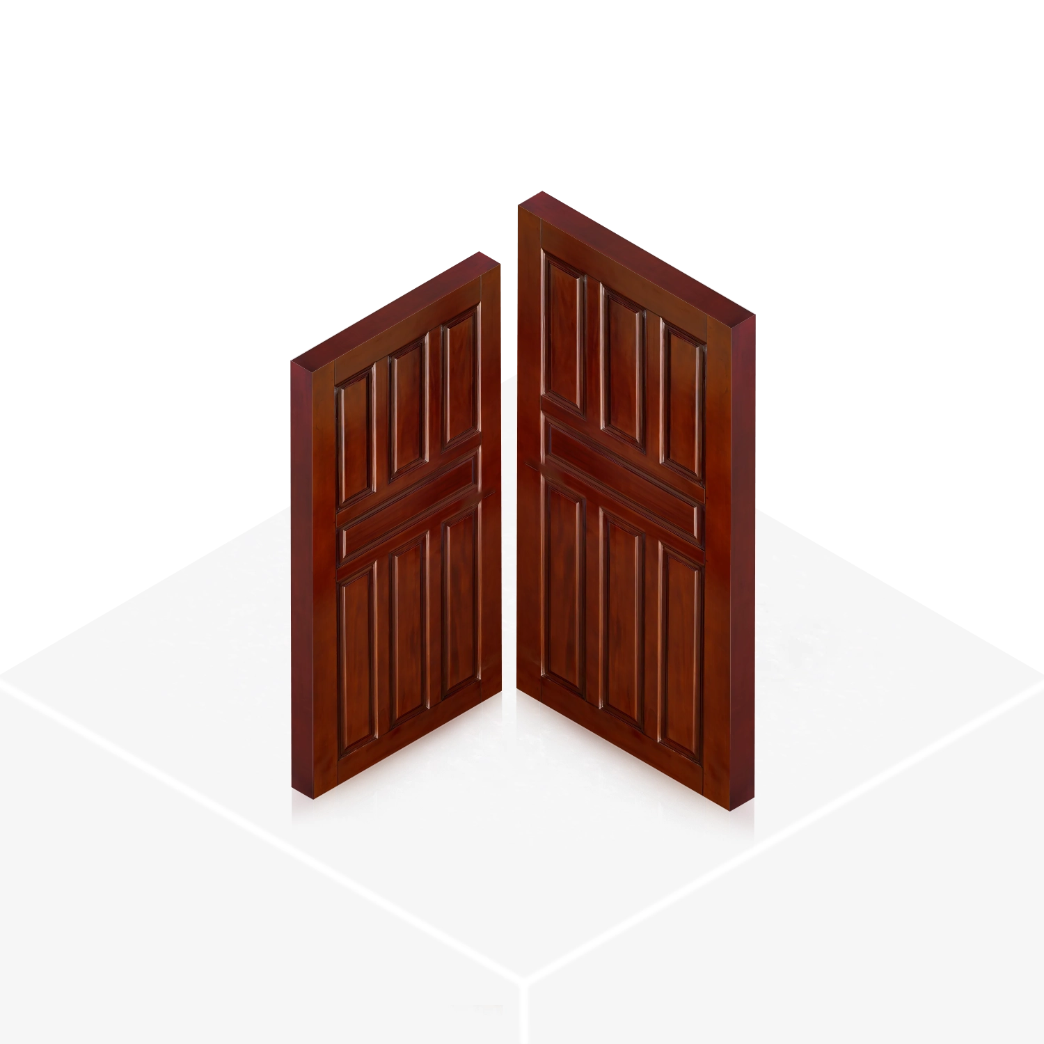 Solid Wooden Door SWD06