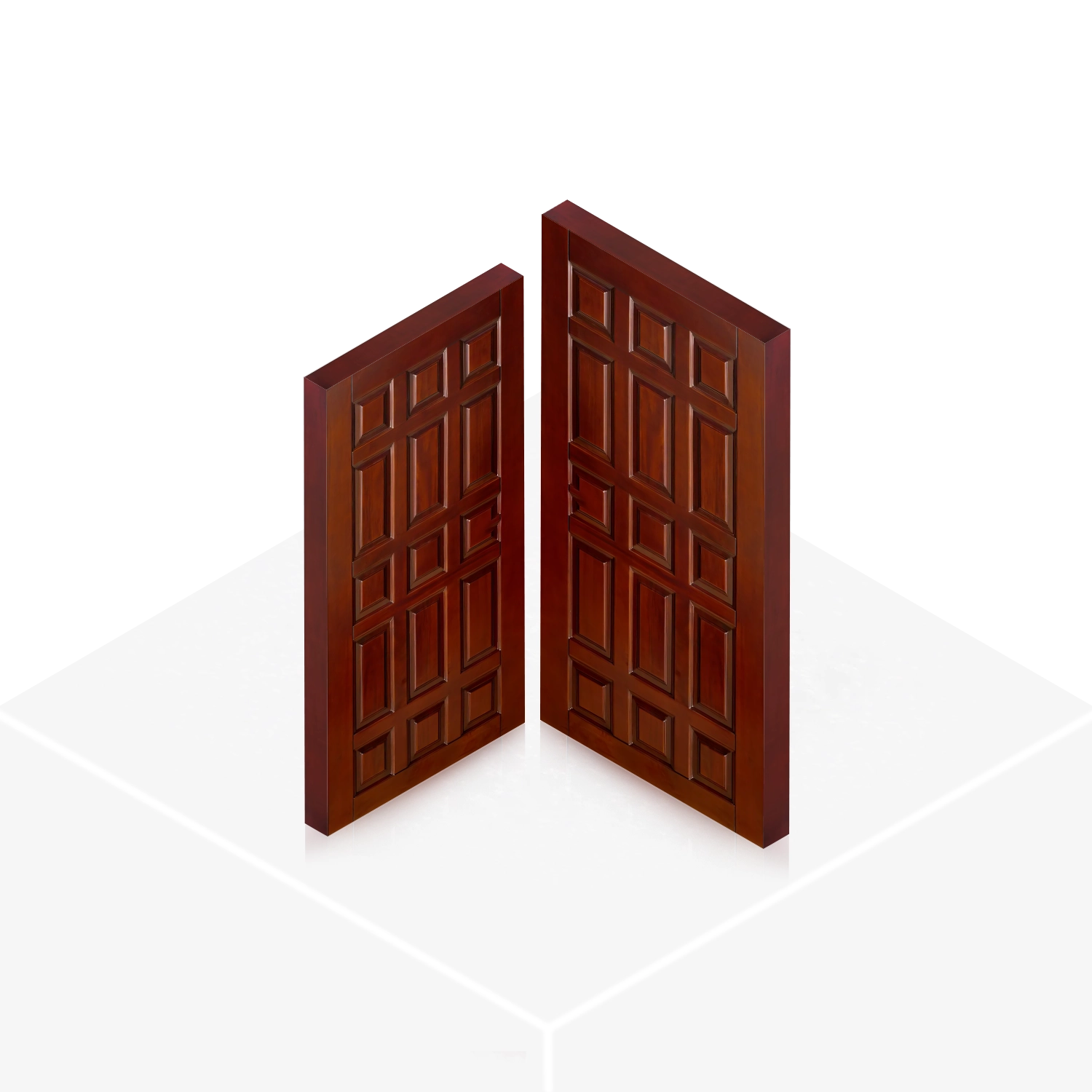 Solid Wooden Door SWD08