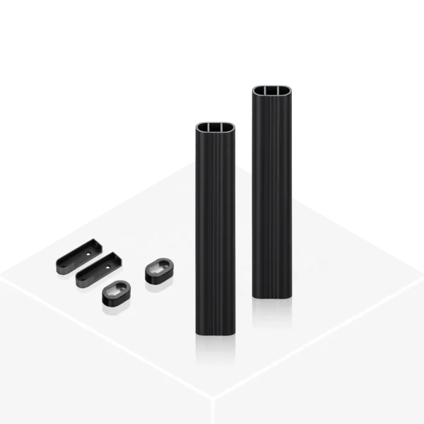 Wardrobe Cloth Rail – Matt Black