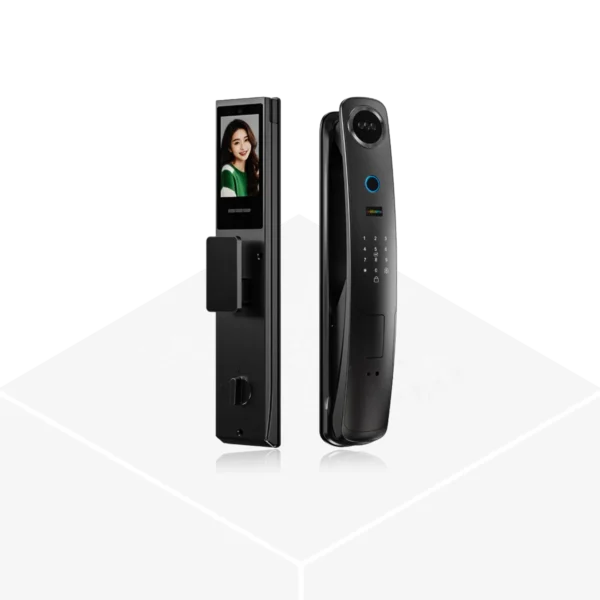 Smart Door Lock – Matte Black