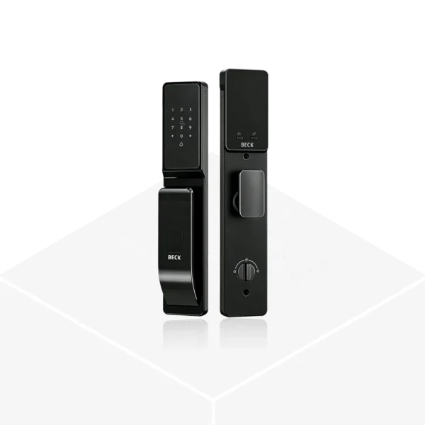 Digital Door Lock – Obsidian Black