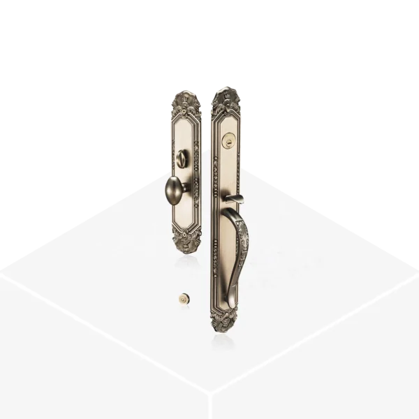 Entrance Door Handle Set – Antique Brass