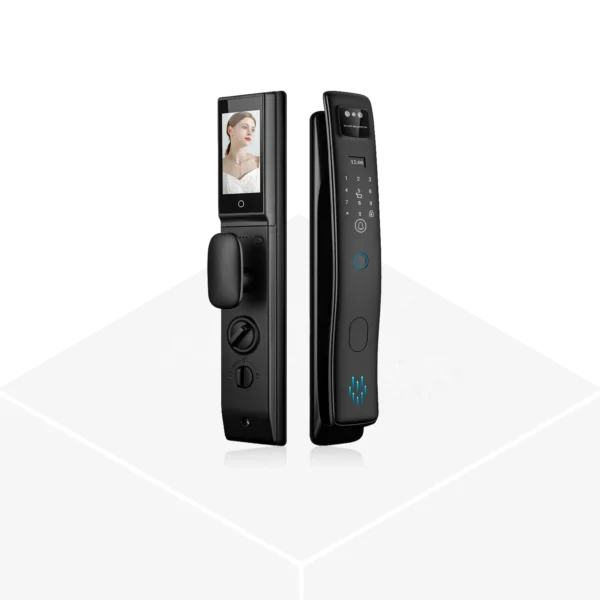 Smart Door Lock – Matte Black